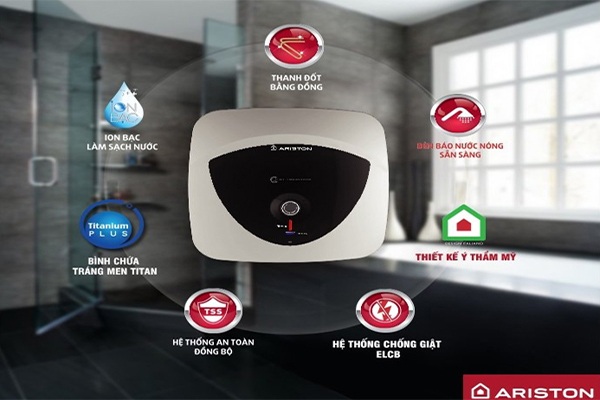 3 chiếc bình nóng lạnh Ariston giá tốt cho bạn