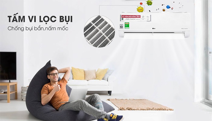 3 ưu điểm chính của điều hoà LG V13ENS thu hút người dùng