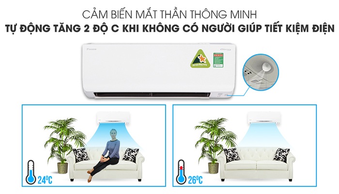 Lý do nên mua điều hòa Daikin 9000btu FTF25UV1V