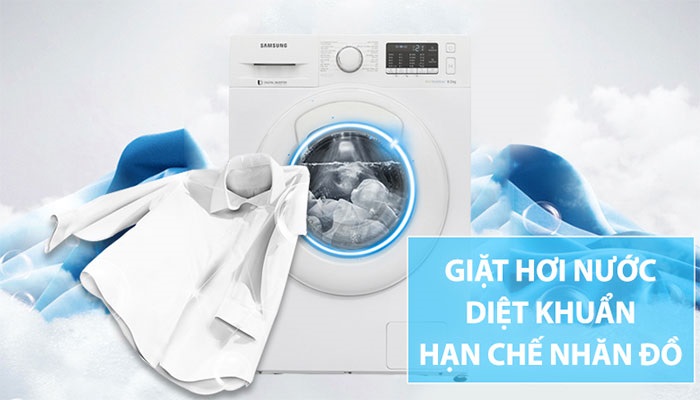 Ưu điểm trên máy giặt Samsung 9KG Inverter WW90K44G0YW/SV