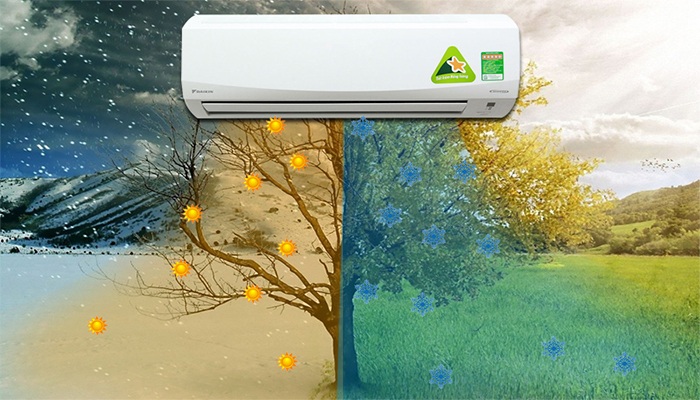 Điều hòa 2 chiều Daikin FTHF35RAVMV là giải pháp hoàn hảo cho mùa đông