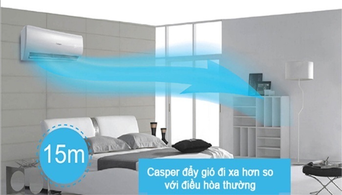 Điều hòa Casper GH-24TL32 tiện nghi tiết kiệm điện cho phòng lớn