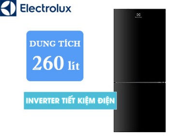 Tủ lạnh Electrolux 260 lít inverter EBB2802H-H