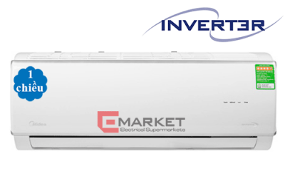 Điều hoà Midea 1 chiều 9000btu inverter MSFRA-10CRDN8